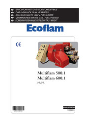 Ecoflam Multiflam 500.1 PR Mode D'emploi