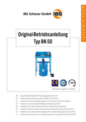 IBS Scherer BK-50 Traduction Du Manuel D'origine