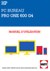 HP PRO ONE 600 G4 Manuel De Référence Du Matériel