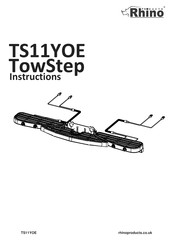 RHINO TowStep TS11YOE Instructions