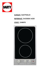 Electrolux EHC 3000 X Notice D'utilisation