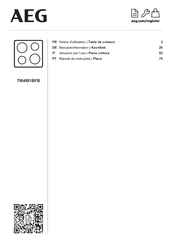 AEG TI64IB1BFB Notice D'utilisation