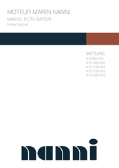 Nanni N16.1000 CR3 Manuel De L'utilisateur
