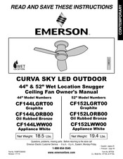 Emerson CF152LGRT00 Manuel Du Propriétaire