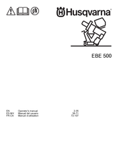 Husqvarna EBE 500 Manuel D'utilisation