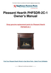 Pleasant Hearth PHFSDR-2C Manuel Du Propriétaire