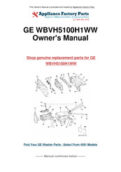 GE WBVH5100H1WW Manuel D'utilisation Et D'installation