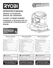 Ryobi PCL401 Manuel D'utilisation