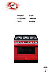 Smeg CPF9GPR Mode D'emploi