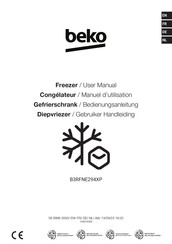 Beko B3RFNE294XP Manuel D'utilisation