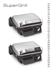 TEFAL SuperGrill GC450B32 Mode D'emploi