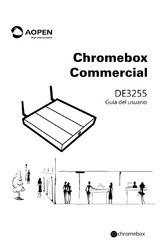 AOpen Chromebox Commercial DE3255 Mode D'emploi