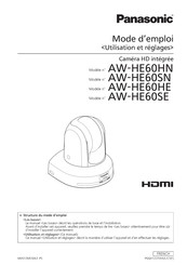 Panasonic AW-HE60HE Mode D'emploi