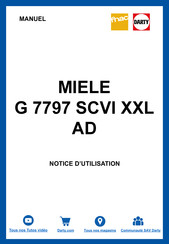 Miele G 7797 Mode D'emploi