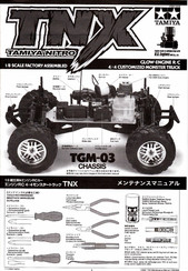 Tamiya TNX NITRO TGM-03 43508 Mode D'emploi