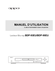 Oppo BDP-93EU Manuel D'utilisation