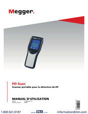 Megger PD Scan Manuel D'utilisation