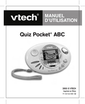 VTech Quiz Pocket ABC Manuel D'utilisation