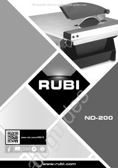 Rubi DIAMANT ND-200 Mode D'emploi