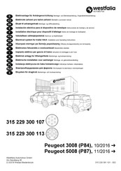 Westfalia Automotive 315 229 300 107 Notice De Montage Et D'utilisation