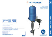 dosatron D40 Série Manuel D'utilisation