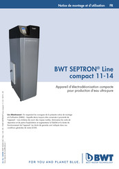 BWT SEPTRON Line compact 14 Notice De Montage Et D'utilisation