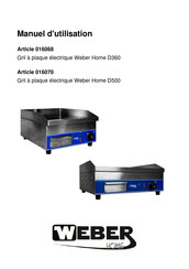 Weber 016068 Manuel D'utilisation