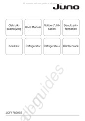 JUNO JCF17820S7 Notice D'utilisation