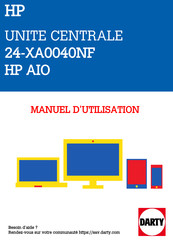 HP Pavilion AiO 24-XA0040NF Manuel De L'utilisateur