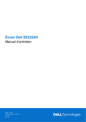 Dell SE2225H Manuel D'entretien