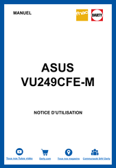 Asus VU249CFE Série Guide De L'utilisateur