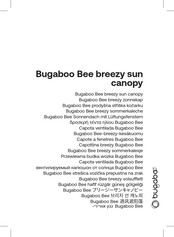 Bugaboo Bee breezy Mode D'emploi