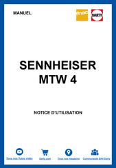 Sennheiser MOMENTUM True Wireless 4 Notice D'emploi