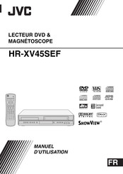 JVC HR-XV45SEF Manuel D'utilisation