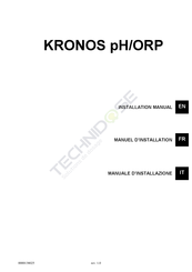 Kronos 50 Manuel D'installation