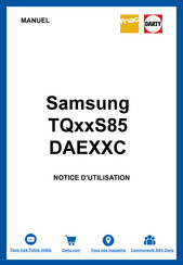 Samsung TQ S85 DAEXXC Serie Guide Utilisateur