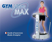 GYMFORM Vibro Max Mode D'emploi