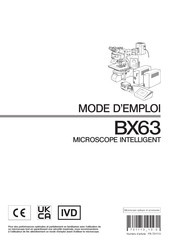 Olympus BX63 Mode D'emploi