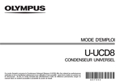 Olympus U-UCD8 Mode D'emploi