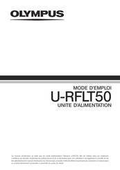 Olympus U-RFLT50 Mode D'emploi