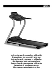 BH FITNESS G6434 Instructions De Montage Et Utilisation