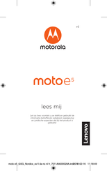 Motorola XT1944-2 Mode D'emploi