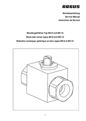 Argus BK/8 Instructions De Service