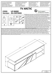 Forma Ideale TV ARCTIC UP 00890 Instructions D'assemblage