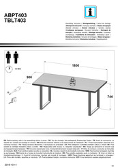 Forte TBLT403 Notice De Montage