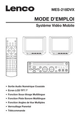 LENCO MES-218DVX Mode D'emploi