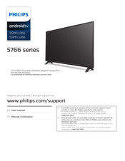 Philips 50PFL5766/F6 Manuel D'utilisation