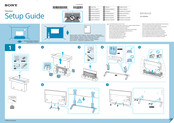 Sony BRAVIA KD-55XF80 Série Guide D'installation