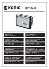 König HAV-CA10 Mode D'emploi