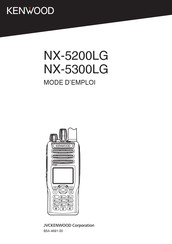 Kenwood NX-5200LG Mode D'emploi